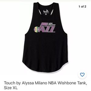 Touch by Alyssa Milano NBA Utah Jazz Tank, Size XL